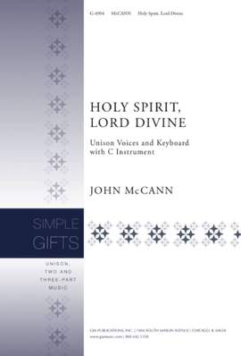 John McCann: Holy Spirit, Lord Divine