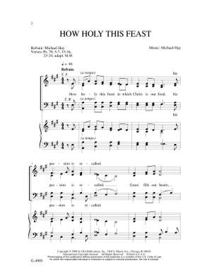 Michael H. Hay: How Holy This Feast