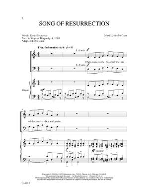 John McCann: Song of Resurrection