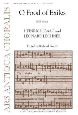 Leonhard Lechner: O esca viatorum