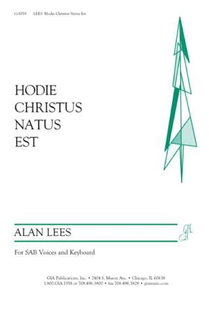 Alan Lees: Hodie Christus Natus Est