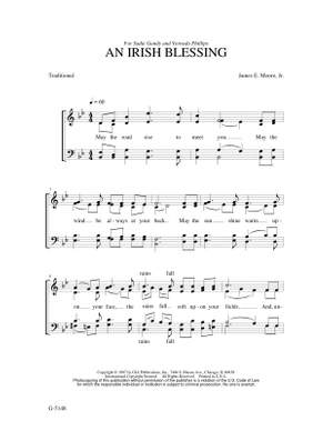 James E. Moore: An Irish Blessing