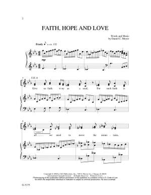 Daniel C. Meyer: Faith, Hope, and Love