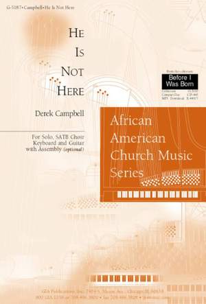 Derek Wayne Campbell: He Is Not Here