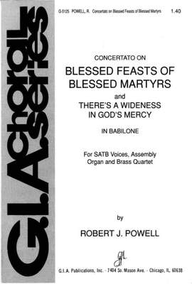 Robert J. Powell: Blessed Feasts of Blessed Martyrs