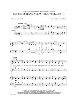 Robert Edward Smith: Let Christians All with Joyful Mirth