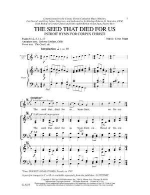 Lynn Trapp: Seed That Died for Us, The