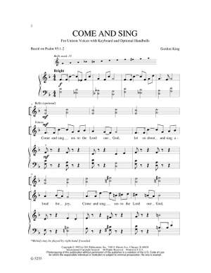 Gordon King: Come and Sing