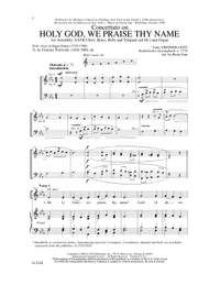Brian Zuar: Holy God, We Praise Thy Name: Concertato