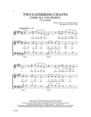 John L. Bell: Two Gathering Chants