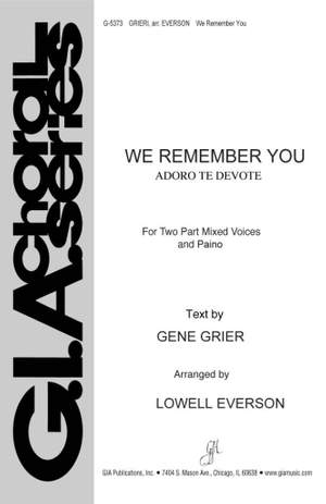 Lowell Everson_Gene Grier: We Remember You