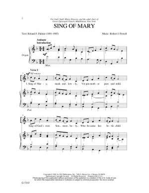 Robert J. Powell: Sing of Mary