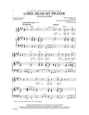Jim Gibson: Lord, Hear My Prayer / Oyenos, Senor
