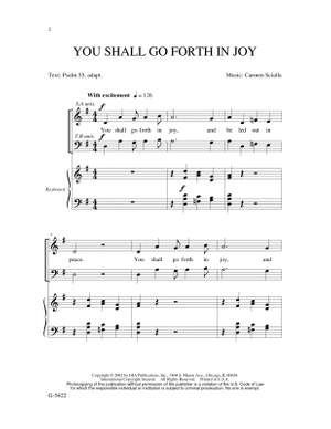 Carmen Scialla: You Shall Go Out in Joy