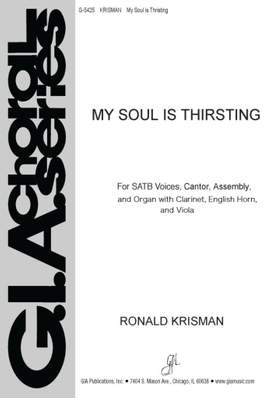 Ronald Krisman: My Soul Is Thirsting - Clarinet Part