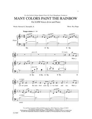 Roy Hopp: Many Colors Paint the Rainbow