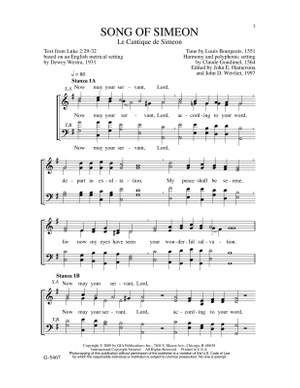 Louis Bourgeois: Song of Simeon