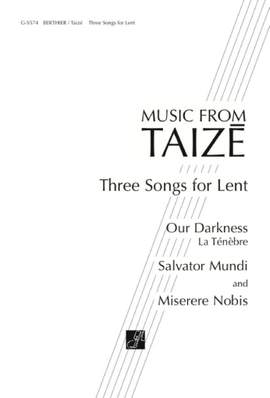 Jacques Berthier_Taize Community: Three Songs for Lent