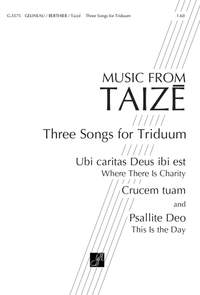 Jacques Berthier_Taize Community: Three Songs for Triduum