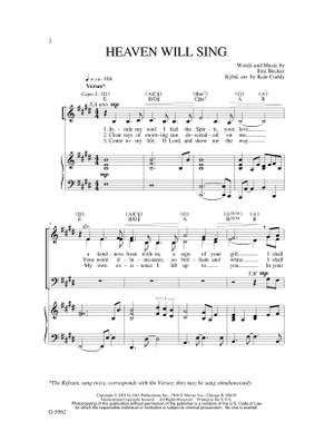 Eric Becker_Kate Cuddy: Heaven Will Sing