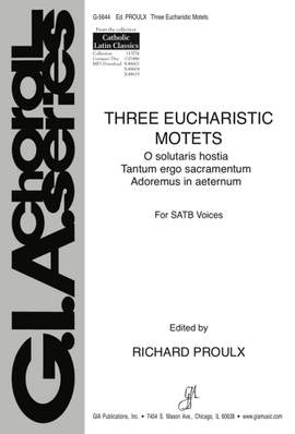 Anthony Werner: Three Eucharistic Motets