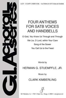 Clark Kimberling: Four Anthems for SATB Voices and Handbells