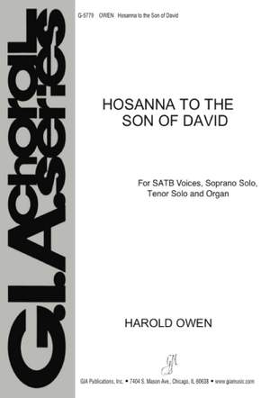 Harold Owen: Hosanna to the Son of David