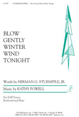 Kathy Powell: Blow Gently, Winter Wind, Tonight