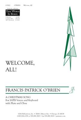 Francis Patrick O'Brien: Welcome All!