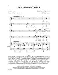 J. William Greene_Ernest Chausson: Ave Verum Corpus