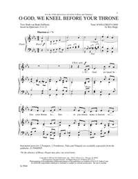 Roy Hopp: O God, We Kneel before Your Throne