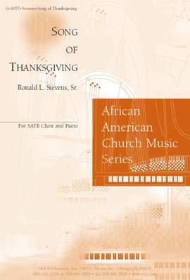 Ronald L. Stevens: Song of Thanksgiving