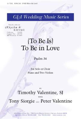 Timothy Valentine: To Be Is To Be in Love