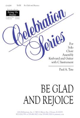 Paul A. Tate: Be Glad and Rejoice - Instrument
