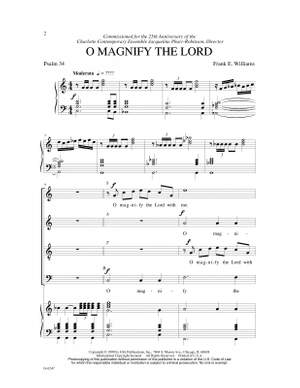 Frank E. Williams: O Magnify the Lord