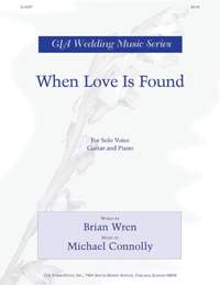 Brian A. Wren_Michael Connolly: When Love Is Found
