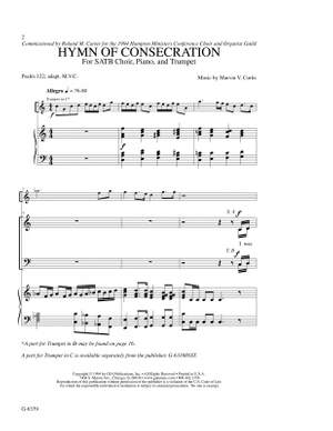 Marvin Curtis: Hymn of Consecration