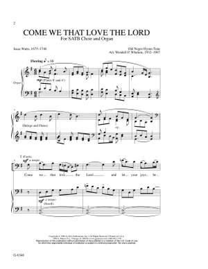 Come We That Love the Lord