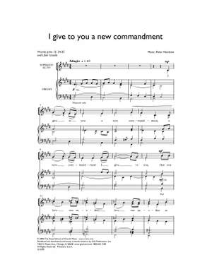 Peter Nardone: I Give to You a New Commandment
