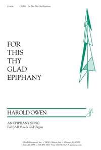 Harold Owen: For This Thy Glad Epiphany