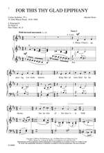 Harold Owen: For This Thy Glad Epiphany Product Image