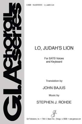 Stephen J. Rohde: Lo, Judah's Lion