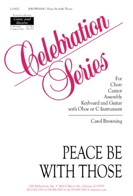Carol Browning: Peace be with Those - Oboe part