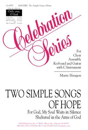 Marty Haugen: Two Simple Songs of Hope - C Instrument Part