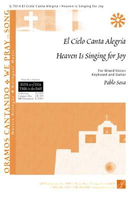 Pablo D. Sosa: Heaven Is Singing for Joy - Guitar part