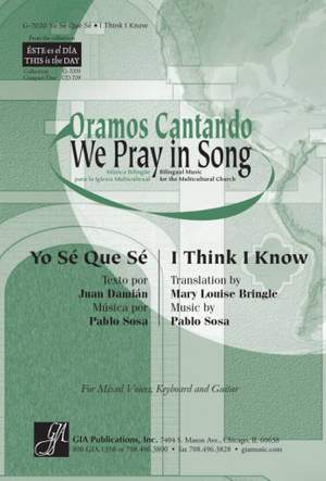 Pablo D. Sosa: Yo Sé Que Sé / I Think I Know - Guitar