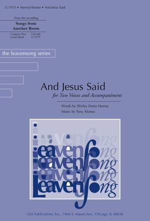 Tony Alonso: And Jesus Said