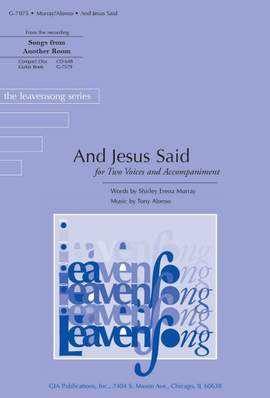 Tony Alonso: And Jesus Said