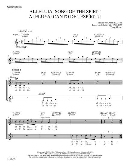 Tony&#x20;Alonso&#x3A;&#x20;Alleluia&#x3A;&#x20;Song&#x20;of&#x20;the&#x20;Spirit-&#x20;Guitar