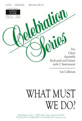 Ian Callanan: What Must We Do - guitar part